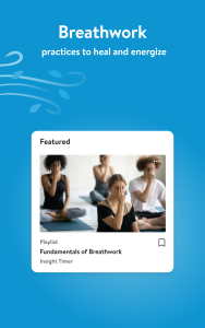 اسکرین شات 5 برنامه Insight Timer - Meditation App