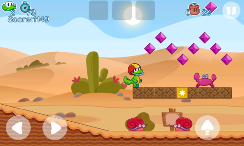اسکرین شات 3 بازی Croc's World 2