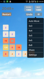 اسکرین شات 7 بازی 2048 Plus