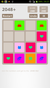اسکرین شات 4 بازی 2048 Plus