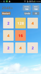 اسکرین شات 6 بازی 2048 Plus