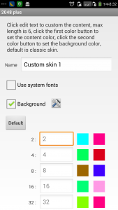 اسکرین شات 3 بازی 2048 Plus