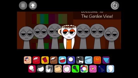 اسکرین شات 3 بازی Sprunki Game Horror Dandy Mod