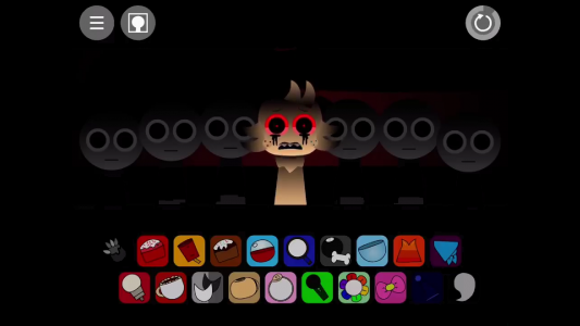 اسکرین شات 5 بازی Sprunki Game Horror Dandy Mod