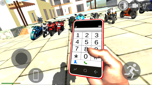 اسکرین شات 1 برنامه Indian Bike Driving Plugins 3D