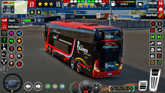 اسکرین شات 1 بازی US Bus Driving Games 3D