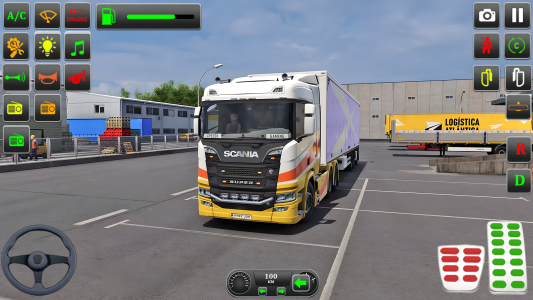 اسکرین شات 6 بازی Euro Truck: Driving Games