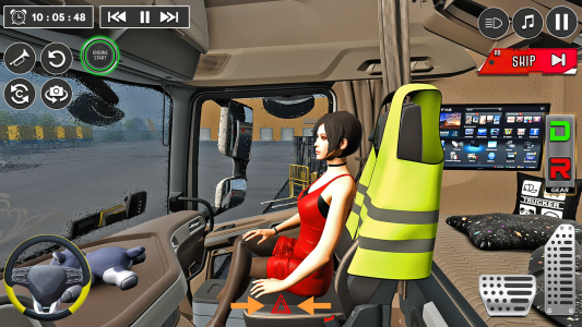 اسکرین شات 2 بازی Heavy City Truck trailer Game