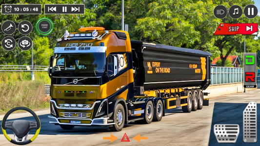 اسکرین شات 6 بازی Heavy City Truck trailer Game