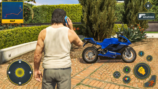 اسکرین شات 3 بازی Open World Crime Mafia Game