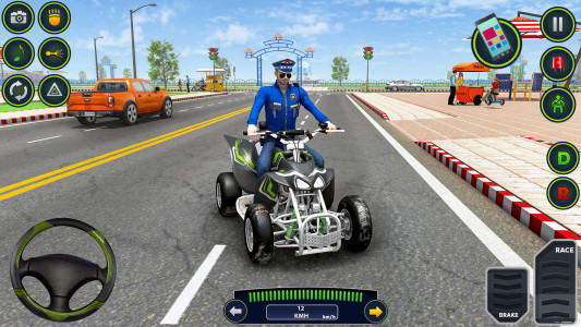 اسکرین شات 4 بازی Police Cop Game Car Chase 3D