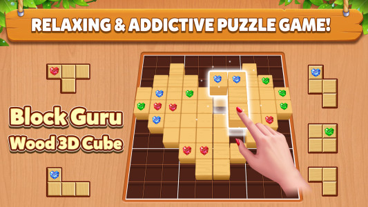 اسکرین شات 7 بازی Block Guru - Wood 3D Cube