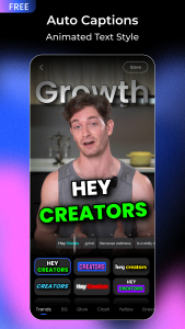 اسکرین شات 6 برنامه Vmake: AI Talking Video Editor