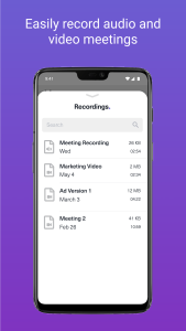 اسکرین شات 6 برنامه Start Meeting