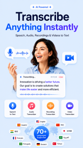 اسکرین شات 1 برنامه Speech To Text | Voice To Text