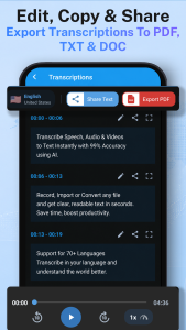 اسکرین شات 5 برنامه Speech To Text | Voice To Text