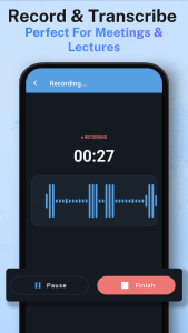 اسکرین شات 6 برنامه Speech To Text | Voice To Text