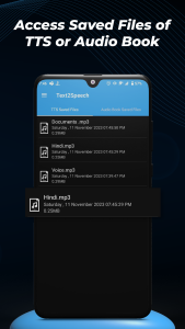 اسکرین شات 5 برنامه Text To Speech TTS Reader AI