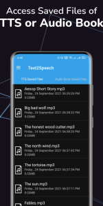 اسکرین شات 6 برنامه Text To Speech TTS Reader AI