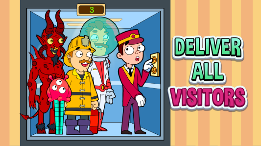 اسکرین شات 6 بازی Hotel Elevator: Lift simulator