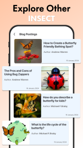 اسکرین شات 5 برنامه Insect Identifier App