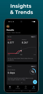 اسکرین شات 6 برنامه StepsApp – Step Counter
