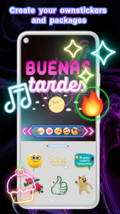 اسکرین شات 1 برنامه StickTok - animation sticker