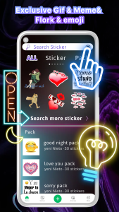 اسکرین شات 3 برنامه StickTok - animation sticker
