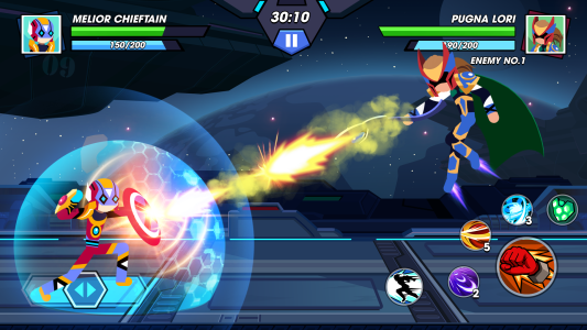 اسکرین شات 2 بازی Stick Hero Fight