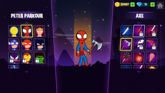 اسکرین شات 8 بازی Stickman Fighting 2 - Supreme stickman duel