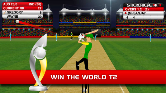 اسکرین شات 2 بازی Stick Cricket Classic