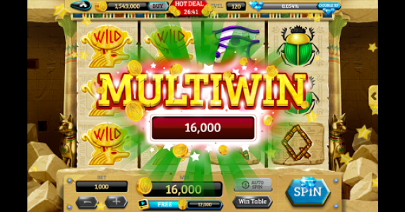 اسکرین شات 3 بازی Pharaohs way slot free