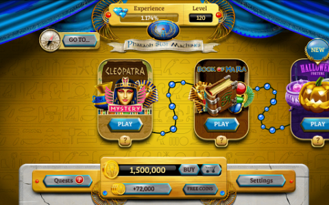 اسکرین شات 1 بازی Pharaohs way slot free