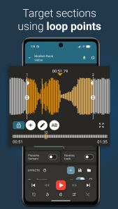 اسکرین شات 5 برنامه Up Tempo: Pitch, Speed Changer