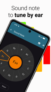 اسکرین شات 5 برنامه Tuner - Pitched!