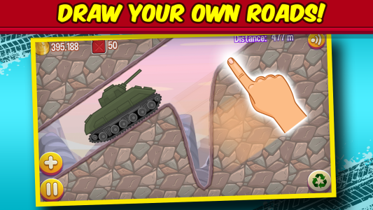 اسکرین شات 3 بازی Road Draw: Uphill Racing
