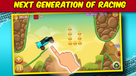 اسکرین شات 2 بازی Road Draw: Uphill Racing