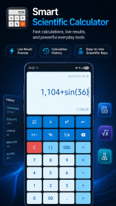 اسکرین شات 1 برنامه Calculator: All-in-One Tools