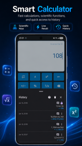 اسکرین شات 7 برنامه Calculator: All-in-One Tools