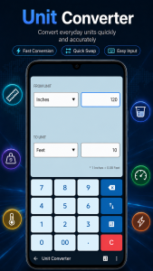 اسکرین شات 4 برنامه Calculator: All-in-One Tools