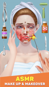اسکرین شات 2 بازی ASMR Spa: Makeup & Makeover