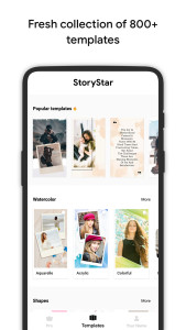 اسکرین شات 1 برنامه Story Maker for Social Media