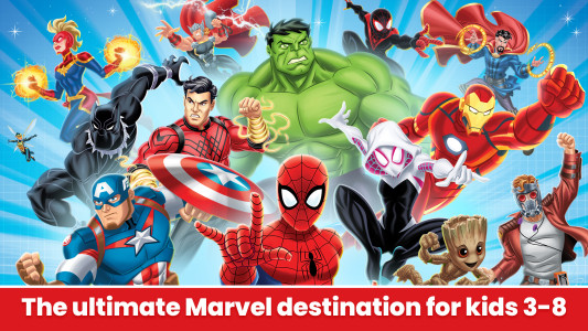 اسکرین شات 1 برنامه Marvel HQ: Kids Super Hero Fun