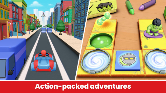 اسکرین شات 2 برنامه Marvel HQ: Kids Super Hero Fun