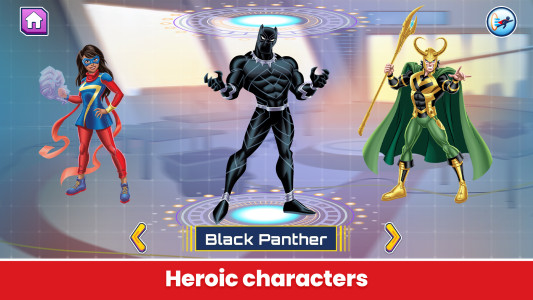 اسکرین شات 3 برنامه Marvel HQ: Kids Super Hero Fun