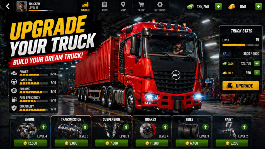 اسکرین شات 4 بازی Truck Simulator 3D: Cargo