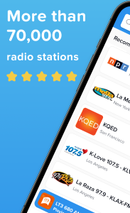 اسکرین شات 1 برنامه Simple Radio: Live FM AM Radio