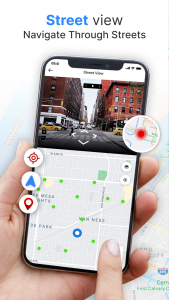 اسکرین شات 3 برنامه Street View GPS Navigation Map