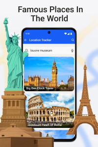 اسکرین شات 6 برنامه GPS Earth Maps, Live satellite