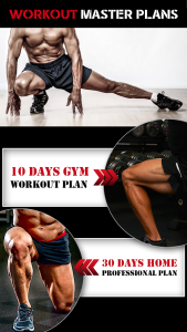 اسکرین شات 2 برنامه Gym Workout Legs Training App
